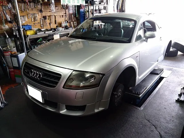 滋賀オートライフハノ　輸入車「アウディTT」(8N)の車検＆整備と燃料ポンプ交換