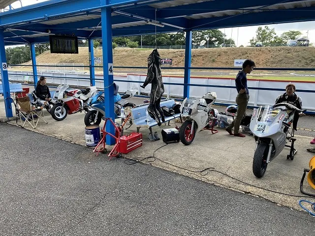 滋賀オートライフハノ　キンスポの練習走行(NSR50)　