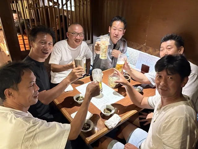 高校の同級生達と夏の飲み会！