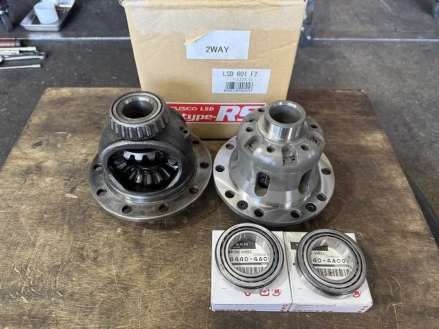滋賀オートライフハノ 日産「クリッパー」(DR17V)の持ち込みLSD交換(クスコ)