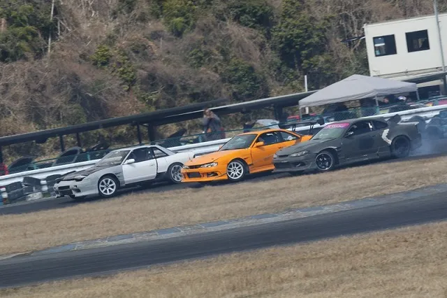 3/8(日)　オートライフハノ走行会　ドリフトクラス出場車両