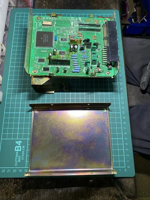 滋賀オートライフハノ　スバル「アルシオーネ SVX」(CXW)のATのECU基盤修理 ※エンジンストール