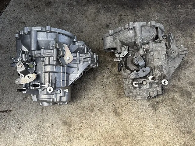 滋賀オートライフハノ　三菱「コルト バージョンR」(Z27AG)の新品ミッションASSY交換（ロードサービス）