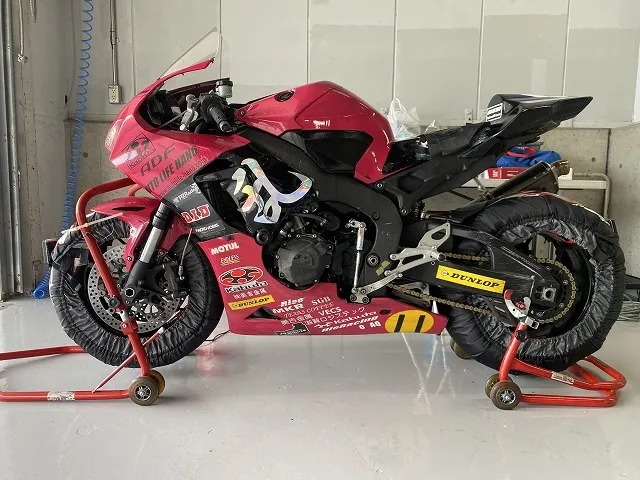 滋賀オートライフハノ 鈴鹿サーキット(フルコース)の練習走行 CBR1000RR SP2(SC77)