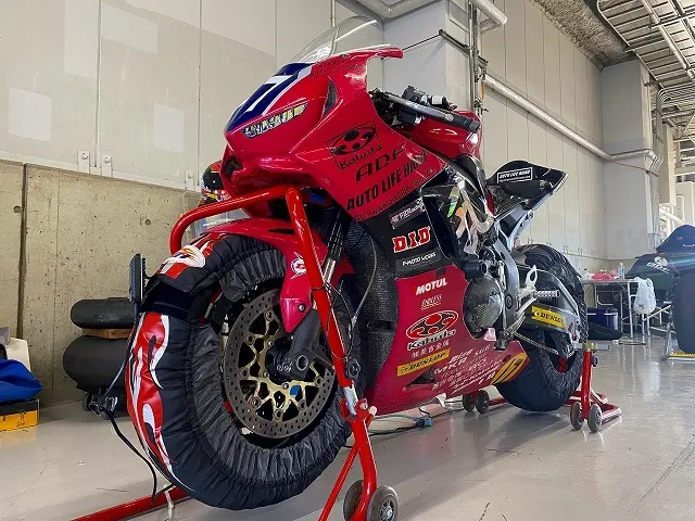 滋賀オートライフハノ　鈴鹿サーキット（フルコース）の練習走行　CBR1000RR SP2(SC77)